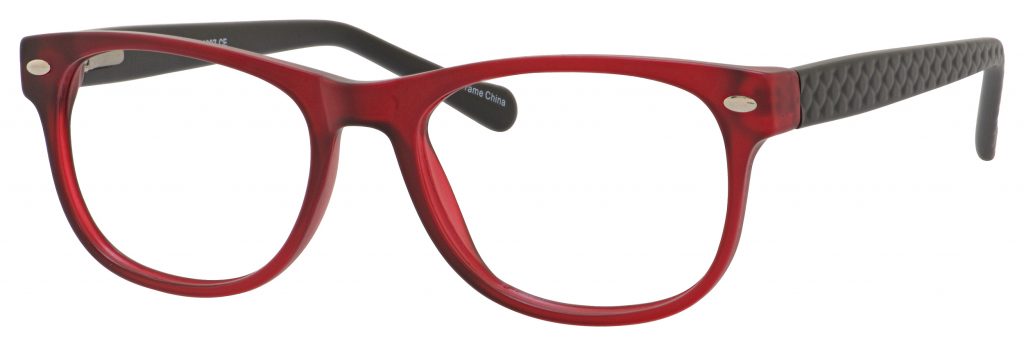 Matte Red Black