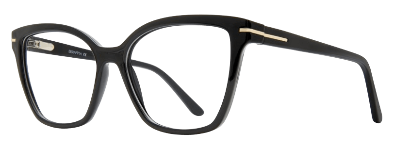 Serafina Glamour Clip Eyeglasses