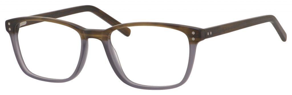 Matte Brown Gray Fade