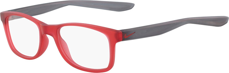 Matte University Red Dark Gray