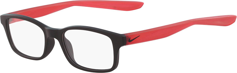Matte Black University  Red