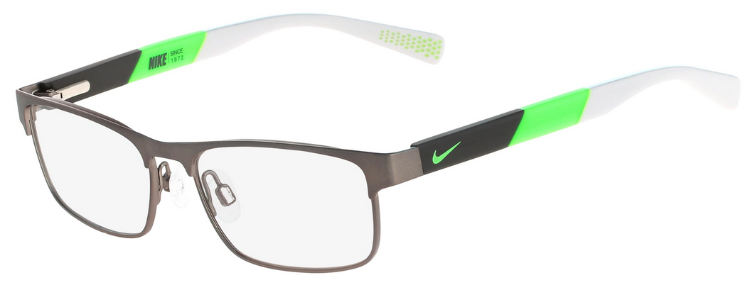 Brushed Gunmetal Flash Lime