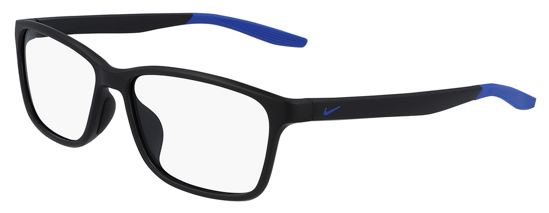 Matte Black Racer Blue