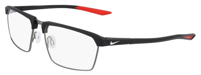 Matte Anthracite / University Red