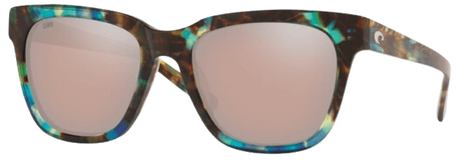 Shiny ocean tortoise copper silver mirror