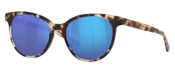 Shiny Tiger Cowrie Blue Mirror