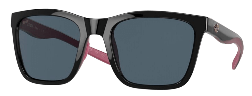 Shiny black Crystal Fuchsia