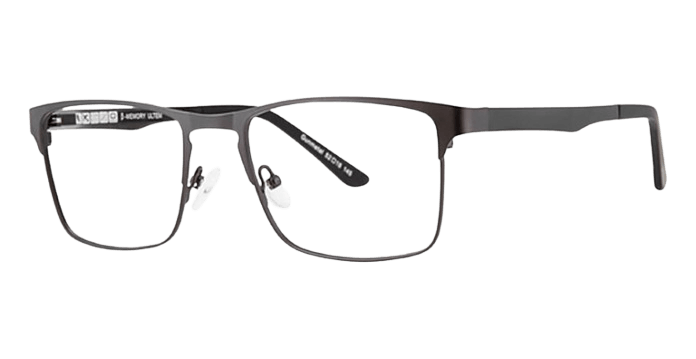 Gunmetal / black